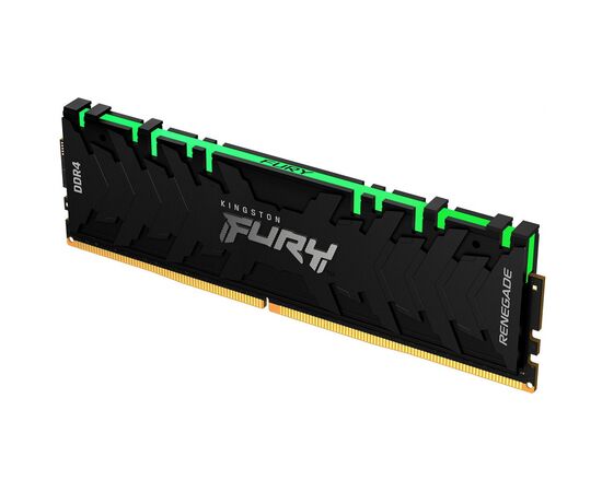 Модуль памяти для компьютера DDR4 8GB 3200 MHz Renegade RGB Kingston Fury (ex.HyperX) (KF432C16RBA/8), изображение 2 Модуль памяти для компьютера DDR4 8GB 3200 MHz Renegade RGB Kingston Fury (ex.HyperX) (KF432C16RBA/8), изображение 2