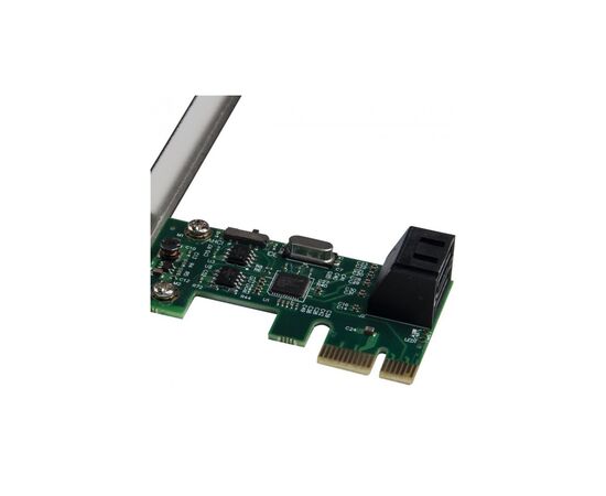 Плата расширения Frime ASM1061 2хSATA3 PCIe (ECF-PCIEtoSATAIII003.LP), изображение 2 Плата расширения Frime ASM1061 2хSATA3 PCIe (ECF-PCIEtoSATAIII003.LP), изображение 2