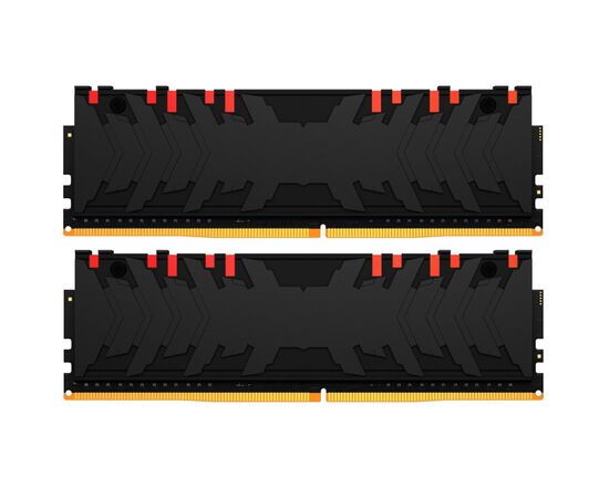 Модуль памяти для компьютера DDR4 16GB (2x8GB) 4600 MHz FURY Renegade RGB Black Kingston Fury (ex.HyperX) (KF446C19RBAK2/16), изображение 2 Модуль памяти для компьютера DDR4 16GB (2x8GB) 4600 MHz FURY Renegade RGB Black Kingston Fury (ex.HyperX) (KF446C19RBAK2/16), изображение 2