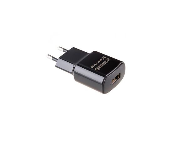 Зарядний пристрій Grand-X CH-550BM (Quick Charg QC3.0 Grand-X 3.6V-12V, 3A-1.5A + DC c (CH-550BM), зображення 2 Зарядний пристрій Grand-X CH-550BM (Quick Charg QC3.0 Grand-X 3.6V-12V, 3A-1.5A + DC c (CH-550BM), зображення 2