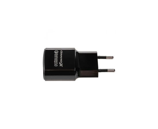 Зарядний пристрій Grand-X CH-550BM (Quick Charg QC3.0 Grand-X 3.6V-12V, 3A-1.5A + DC c (CH-550BM)