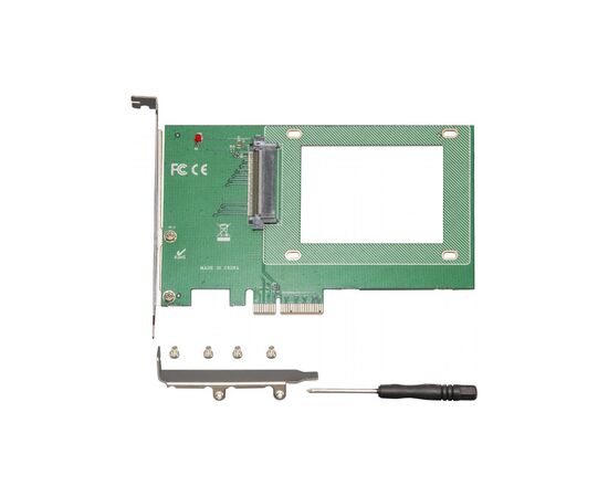 Контроллер Frime PCI-E-U.2 SFF8639 (ECF-PCIEtoSSD005.LP), изображение 3 Контроллер Frime PCI-E-U.2 SFF8639 (ECF-PCIEtoSSD005.LP), изображение 3