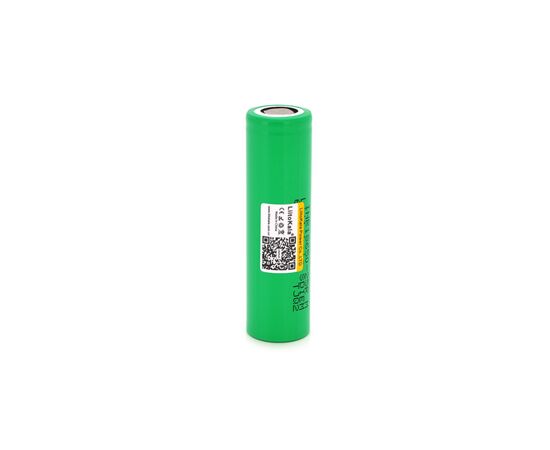 Аккумулятор 18650 Li-Ion 2500mah (2450-2650mah), 3.7V (2.75-4.2V), green, PVC BOX Liitokala (Lii-25R)
