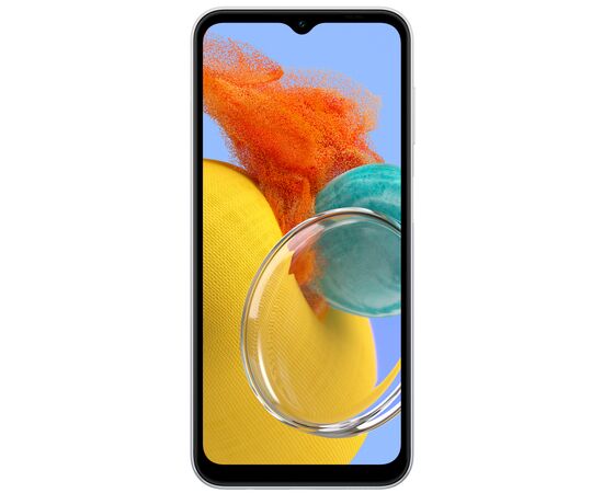 Мобильный телефон Samsung Galaxy M14 5G 4/64GB Silver (SM-M146BZSUSEK), изображение 2 Мобильный телефон Samsung Galaxy M14 5G 4/64GB Silver (SM-M146BZSUSEK), изображение 2
