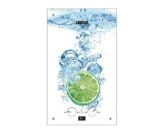 Проточний водонагрівач Zanussi GWH 10 Fonte Glass Glass Lime (GWH10FONTEGLASSLIME)
