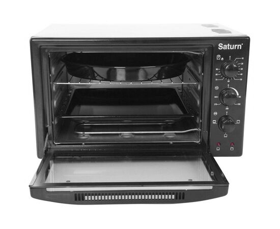 Электропечь Saturn ST-EC3801 Black, изображение 6 Электропечь Saturn ST-EC3801 Black, изображение 6