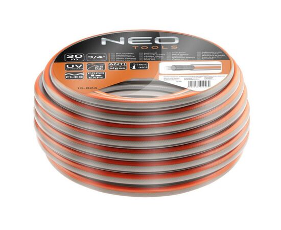 Поливочный шланг Neo Tools 3/4 "x 30 m, 4-сл. Optima (15-824)