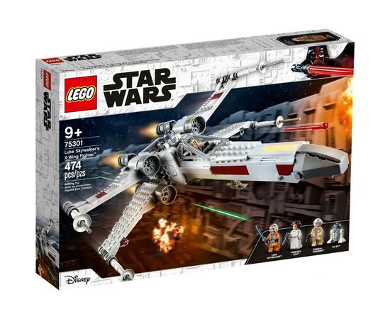 Конструктор LEGO Star Wars Винищувач X-wing Люка Скайвокера 474 деталі (75301)
