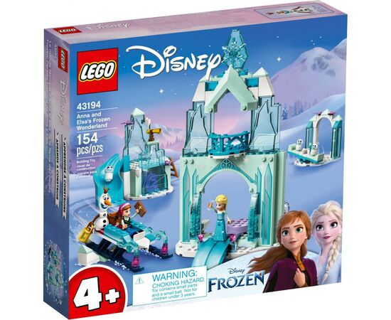 Конструктор LEGO Disney Princess Зимняя сказка Анны и Эльзы 154 детали (43194)