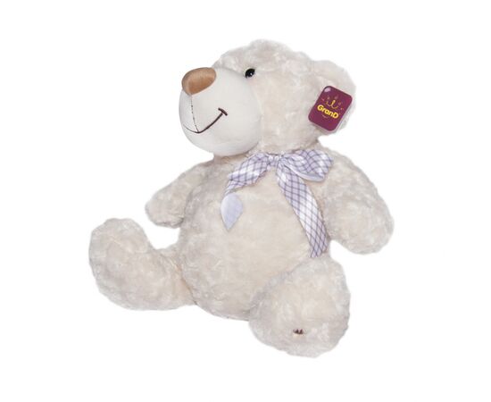 Мягкая игрушка Grand Classic Медведь с бантом 40 см (4002GMB), изображение 2 Мягкая игрушка Grand Classic Медведь с бантом 40 см (4002GMB), изображение 2