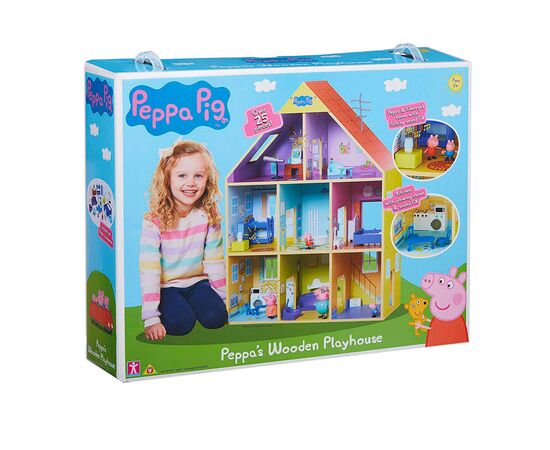 Игровой набор Peppa деревянный Коттедж Пеппи Делюкс (07321), изображение 3 Игровой набор Peppa деревянный Коттедж Пеппи Делюкс (07321), изображение 3