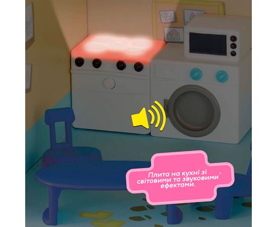Игровой набор Peppa деревянный Коттедж Пеппи Делюкс (07321), изображение 6 Игровой набор Peppa деревянный Коттедж Пеппи Делюкс (07321), изображение 6