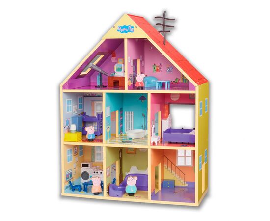 Игровой набор Peppa деревянный Коттедж Пеппи Делюкс (07321)