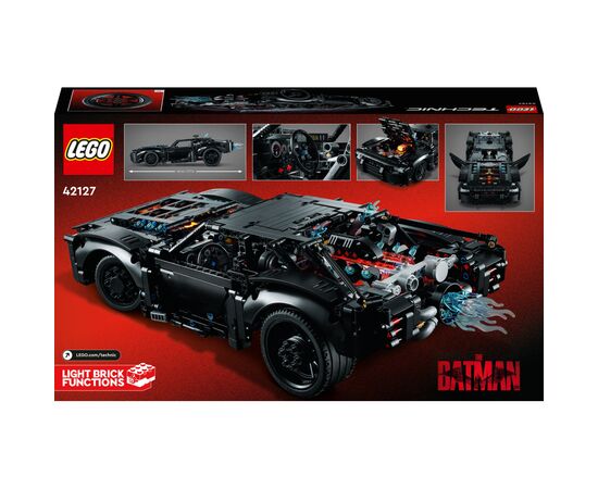 Конструктор LEGO Technic Бэтмен: Бэтмобиль 1360 деталей (42127), изображение 9