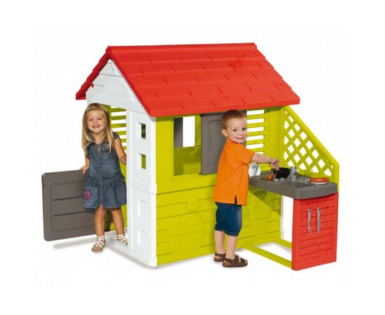 Игровой домик Smoby Солнечный с летней кухней (810713), изображение 2