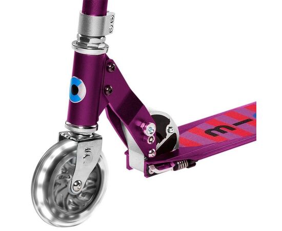 Самокат Micro Sprite Purple stripe LED (SA0219), изображение 3 Самокат Micro Sprite Purple stripe LED (SA0219), изображение 3