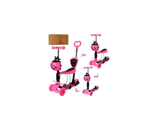 Самокат Scooter 5 в 1 FYS-2864 Pink (920692)