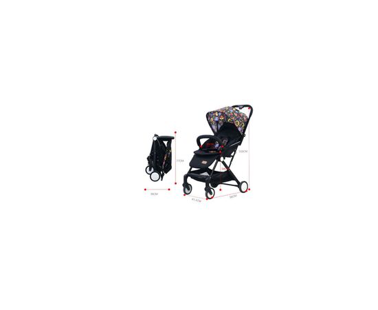 Коляска Shengdebao Saint Depot T400-S Black (920699), изображение 3 Коляска Shengdebao Saint Depot T400-S Black (920699), изображение 3
