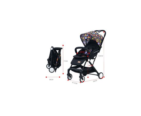 Коляска Shengdebao Saint Depot T400-S Denim (920701), изображение 8 Коляска Shengdebao Saint Depot T400-S Denim (920701), изображение 8