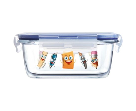 Пищевой контейнер Luminarc Pure Box Active Stationery квадр. 380 мл (Q0411)
