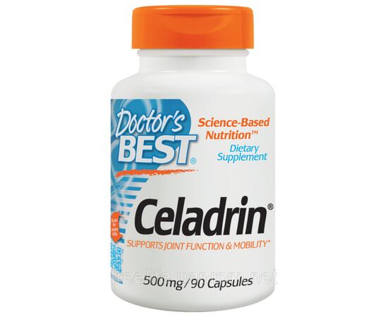Жирные кислоты Doctor's Best Целадрин, Celadrin, 500 мг, 90 капсул (DRB-00137)