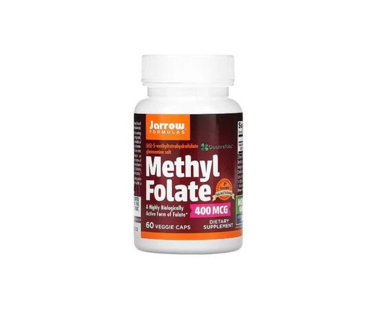 Витамин Jarrow Formulas Метил Фолиевая Кислота (Метилфолат) 400 мкг, Methyl Folate, (JRW-30006)