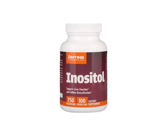 Витамин Jarrow Formulas Инозитол, 750 мг, Inositol, 100 вегетарианских капсул (JRW-01024)