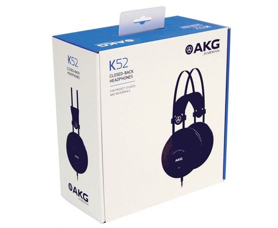 Наушники AKG K52 Black (3169H00010), изображение 7 Наушники AKG K52 Black (3169H00010), изображение 7