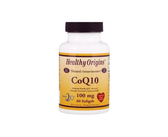 Антиоксидант Healthy Origins Коэнзим Q10, Kaneka (COQ10), 100 мг, 60 желатиновых капсул (HO35016)