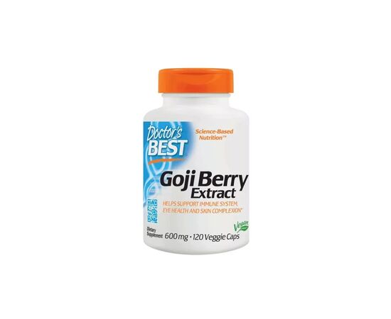 Травы Doctor's Best Ягоды Годжи, Goji Berry Extract, 600 мг, 120 капсул (DRB-00153)