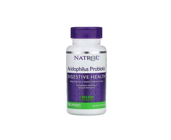 Пробиотики Natrol Пробиотики Acidophilus, 1 Billion, 100 капсул (NTL-00970)
