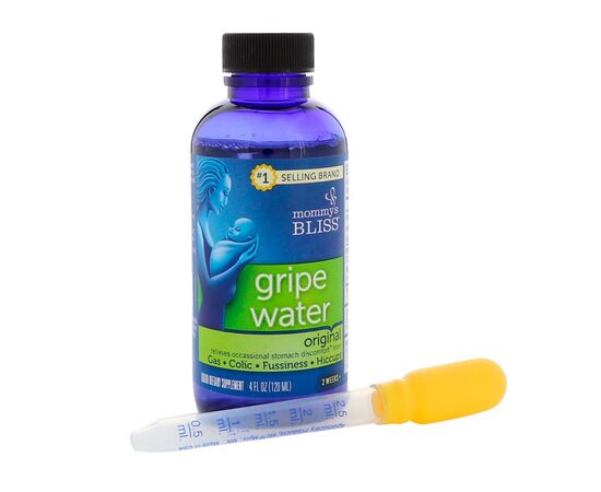 Витаминно-минеральный комплекс Mommy's Bliss Детская Водичка от Коликов, Дневная, Gripe Water, 120 мл (BAB-05299)
