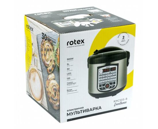 Мультиварка Rotex RMC505-B Excellence, изображение 10 Мультиварка Rotex RMC505-B Excellence, изображение 10