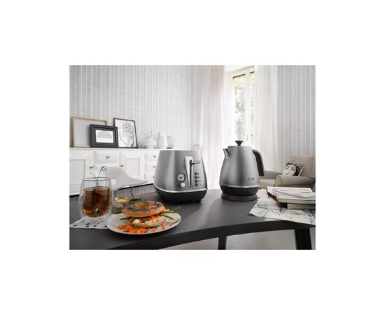 Электрочайник DeLonghi KBI 2001 S (KBI2001S), изображение 3 Электрочайник DeLonghi KBI 2001 S (KBI2001S), изображение 3