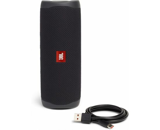 Акустична система JBL Flip 5 Black (JBLFLIP5BLK), зображення 5 Акустична система JBL Flip 5 Black (JBLFLIP5BLK), зображення 5