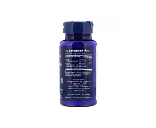 Минералы Life Extension Супер Комплекс Селен, Super Selenium, 100 Вегетарианских Ка (LEX-17781), изображение 2 Минералы Life Extension Супер Комплекс Селен, Super Selenium, 100 Вегетарианских Ка (LEX-17781), изображение 2