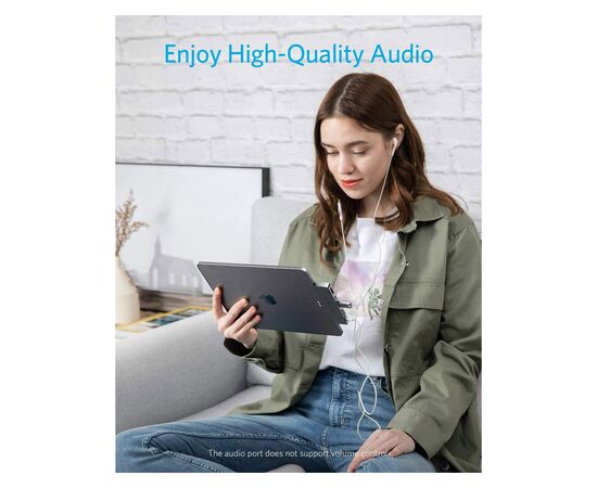 Концентратор Anker PowerExpand Direct 6-in-1 USB-C PD Media Hub (Gray) (A83620A1), изображение 5 Концентратор Anker PowerExpand Direct 6-in-1 USB-C PD Media Hub (Gray) (A83620A1), изображение 5