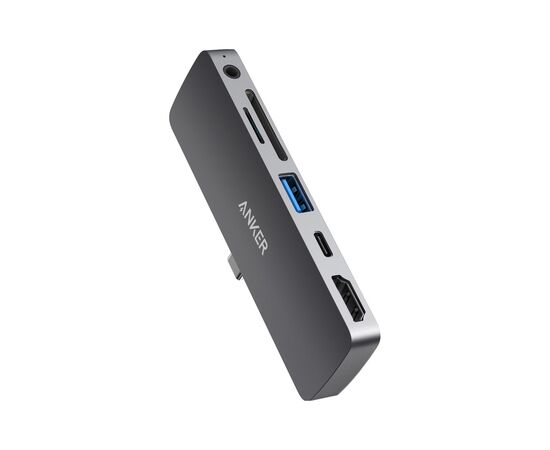 Концентратор Anker PowerExpand Direct 6-in-1 USB-C PD Media Hub (Gray) (A83620A1)