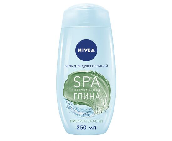 Гель для душу Nivea SPA Натуральна Глина Імбир та базилік 250 мл (4005900593788)