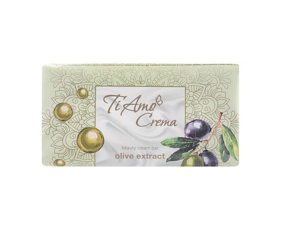 Твердое мыло Ti Amo Crema с экстрактом оливки 125 г (4820195507520)