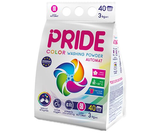 Пральний порошок Pride Afina Color Весняні квіти 3 кг (4823069706500)