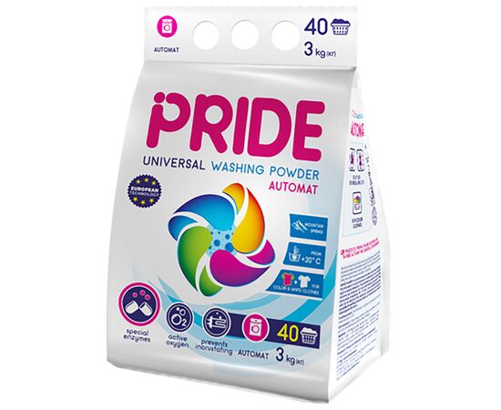 Пральний порошок Pride Afina Universal Гірська свіжість 3 кг (4823069706470)