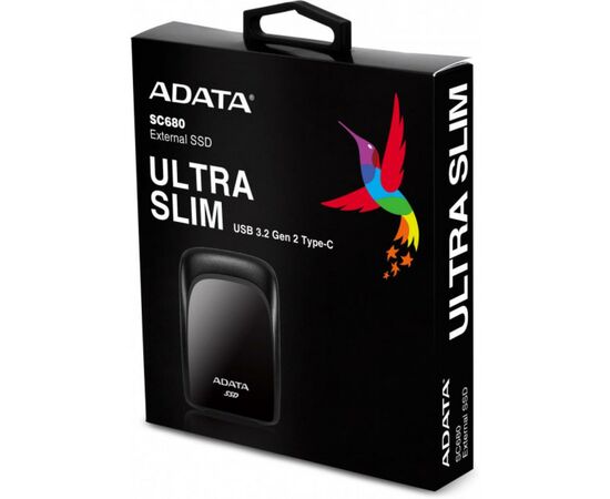 Накопитель SSD USB 3.2 240GB ADATA (ASC680-240GU32G2-CBK), изображение 8 Накопитель SSD USB 3.2 240GB ADATA (ASC680-240GU32G2-CBK), изображение 8