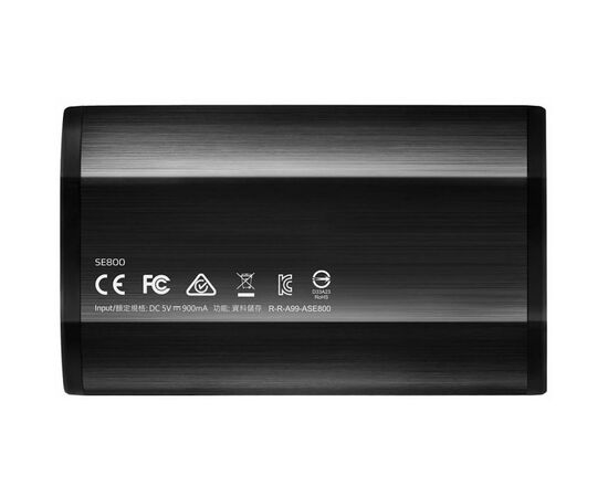 Накопитель SSD USB 3.2 512GB ADATA (ASE800-512GU32G2-CBK), изображение 2 Накопитель SSD USB 3.2 512GB ADATA (ASE800-512GU32G2-CBK), изображение 2