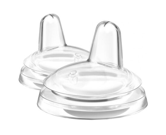 Поильник-непроливайка Philips AVENT Набор мягких носиков 6м+/9м+ 2 шт (SCF745/00)