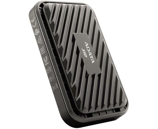 Накопитель SSD USB 3.2 1TB ADATA (ASE770G-1TU32G2-CBK), изображение 5 Накопитель SSD USB 3.2 1TB ADATA (ASE770G-1TU32G2-CBK), изображение 5