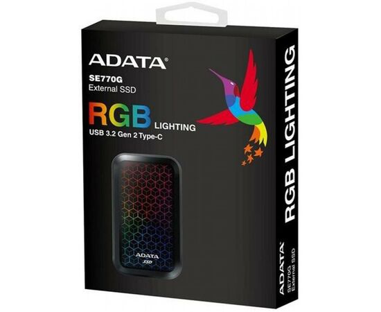 Накопитель SSD USB 3.2 1TB ADATA (ASE770G-1TU32G2-CBK), изображение 8 Накопитель SSD USB 3.2 1TB ADATA (ASE770G-1TU32G2-CBK), изображение 8