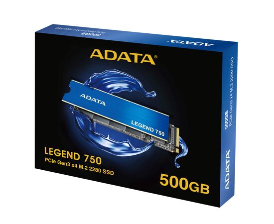 Накопитель SSD M.2 2280 500GB ADATA (ALEG-750-500GCS), изображение 7 Накопитель SSD M.2 2280 500GB ADATA (ALEG-750-500GCS), изображение 7