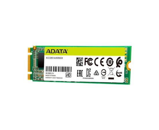 Накопитель SSD M.2 2280 1TB ADATA (ASU650NS38-1TT-C), изображение 2 Накопитель SSD M.2 2280 1TB ADATA (ASU650NS38-1TT-C), изображение 2