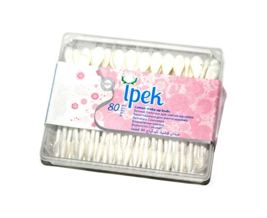 Ватные палочки Ipek 80 шт. (8691275000233)
